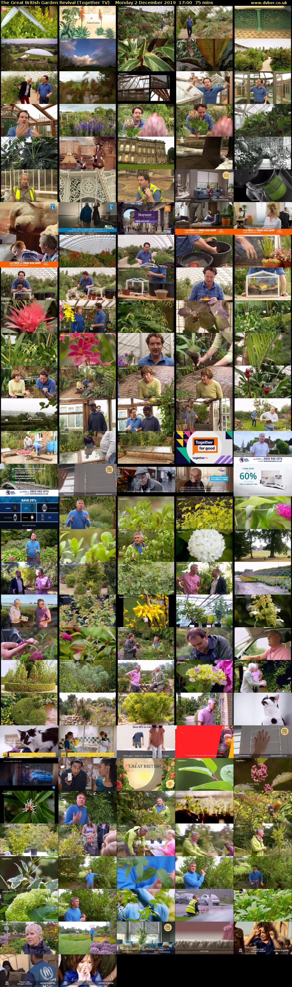 The Great British Garden Revival (Together TV) Monday 2 December 2019 17:00 - 18:15