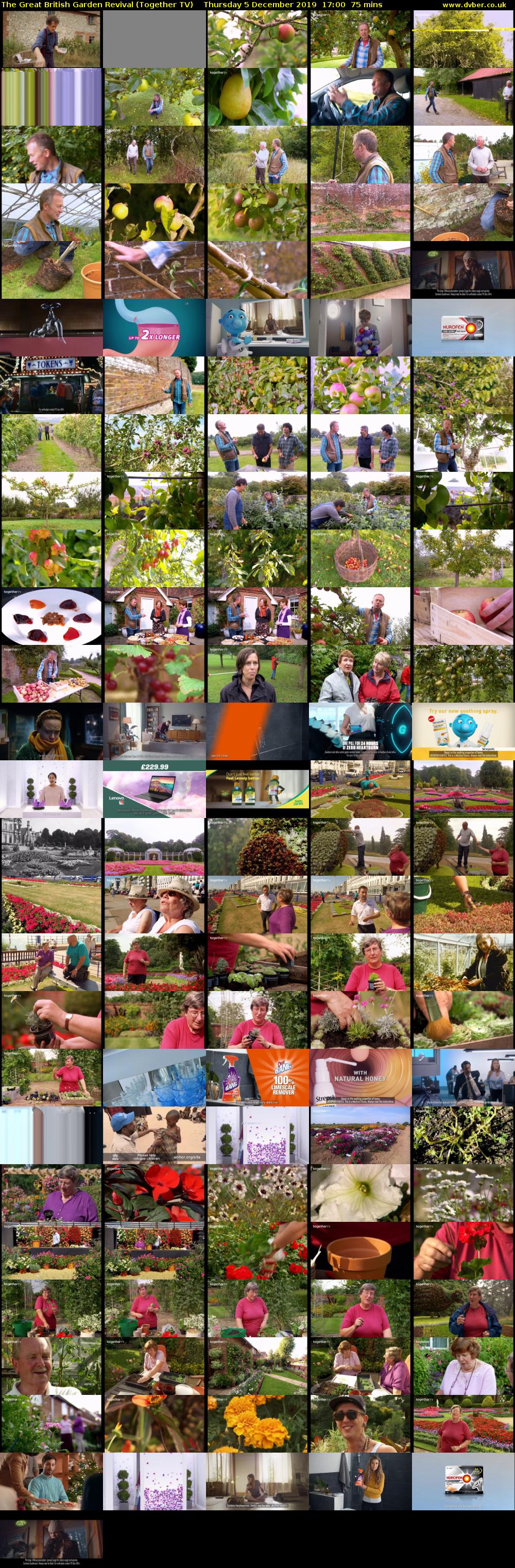 The Great British Garden Revival (Together TV) Thursday 5 December 2019 17:00 - 18:15