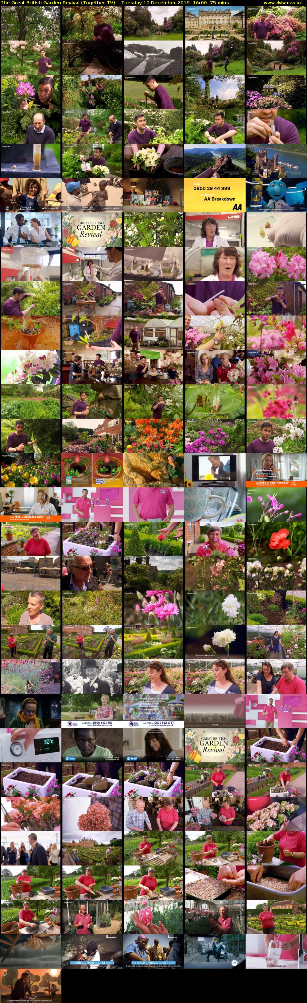 The Great British Garden Revival (Together TV) Tuesday 10 December 2019 16:00 - 17:15