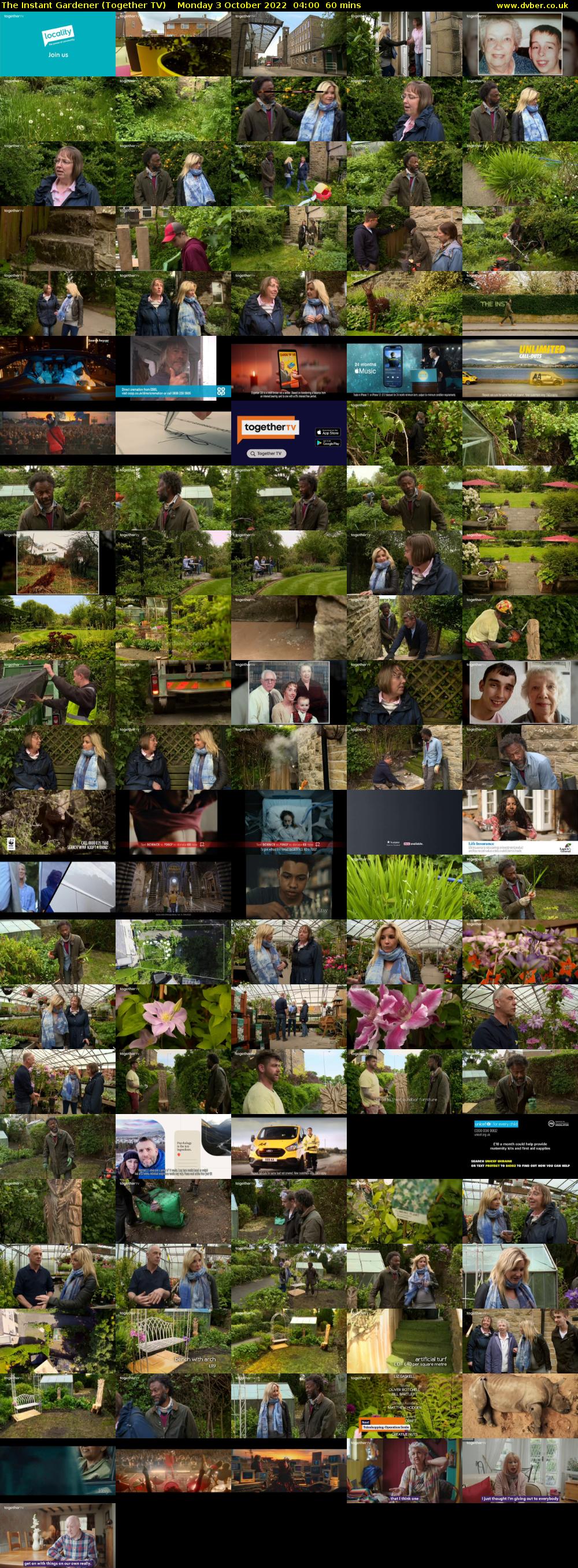 The Instant Gardener (Together TV) Monday 3 October 2022 04:00 - 05:00