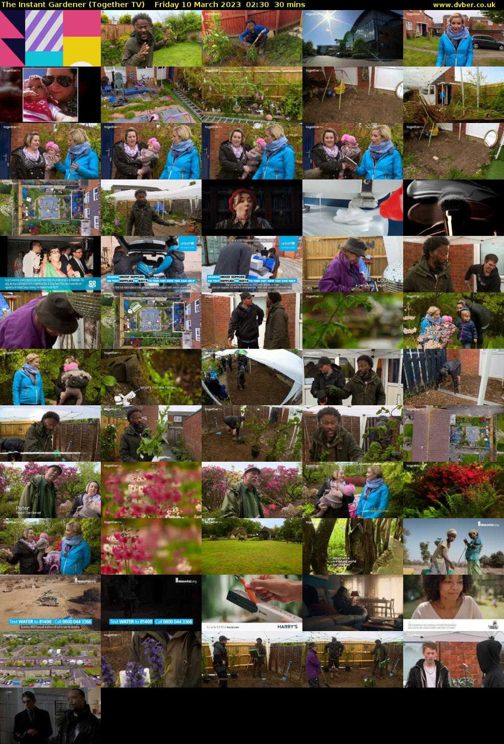 The Instant Gardener (Together TV) Friday 10 March 2023 02:30 - 03:00