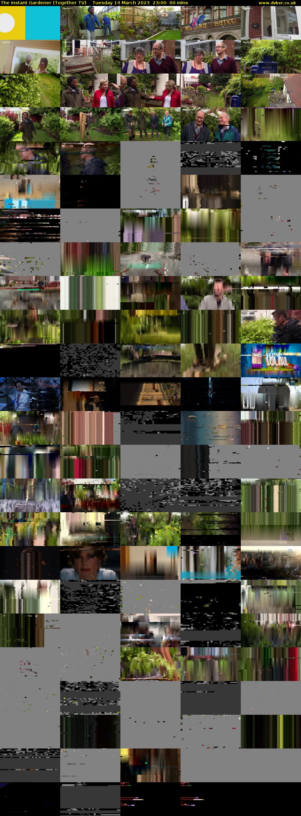 The Instant Gardener (Together TV) Tuesday 14 March 2023 23:00 - 00:00
