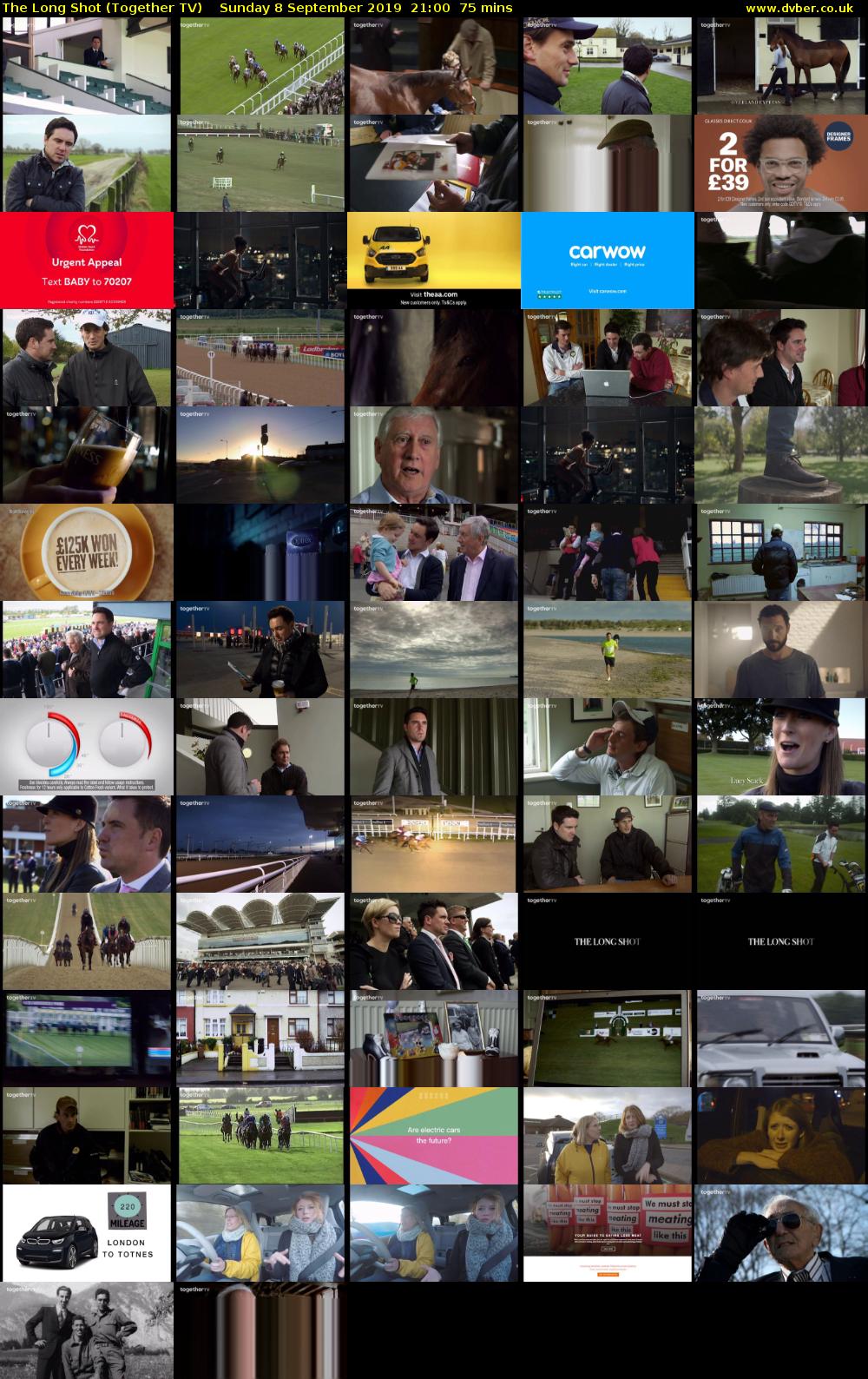 The Long Shot (Together TV) Sunday 8 September 2019 21:00 - 22:15