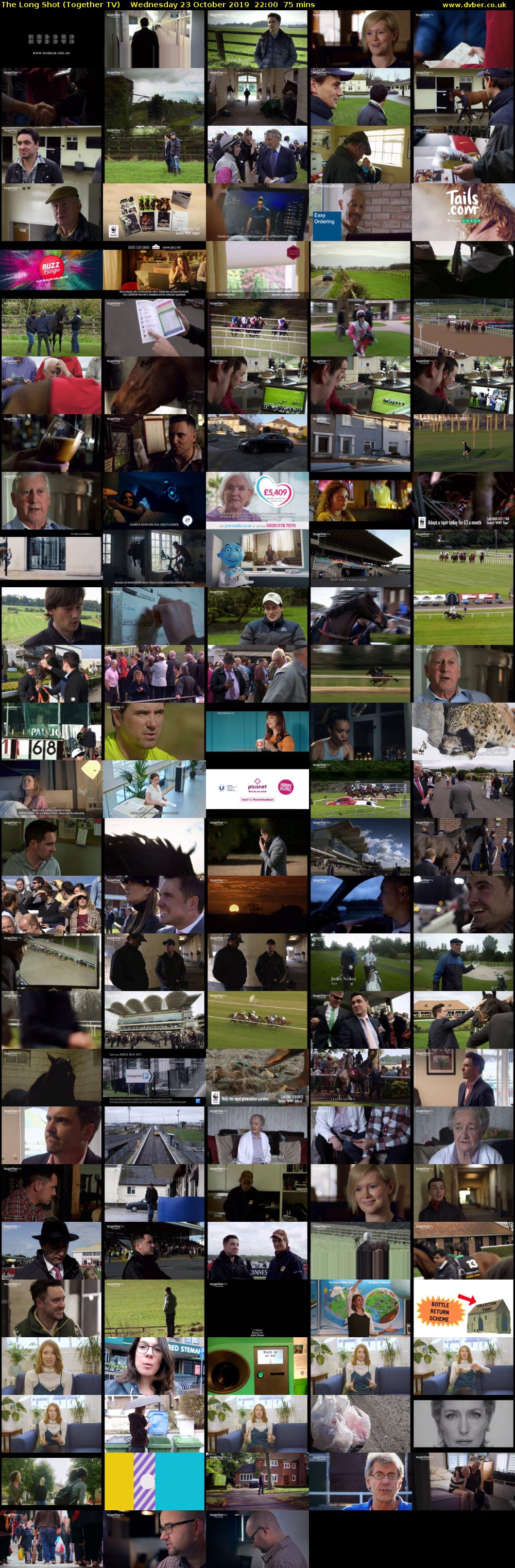 The Long Shot (Together TV) Wednesday 23 October 2019 22:00 - 23:15