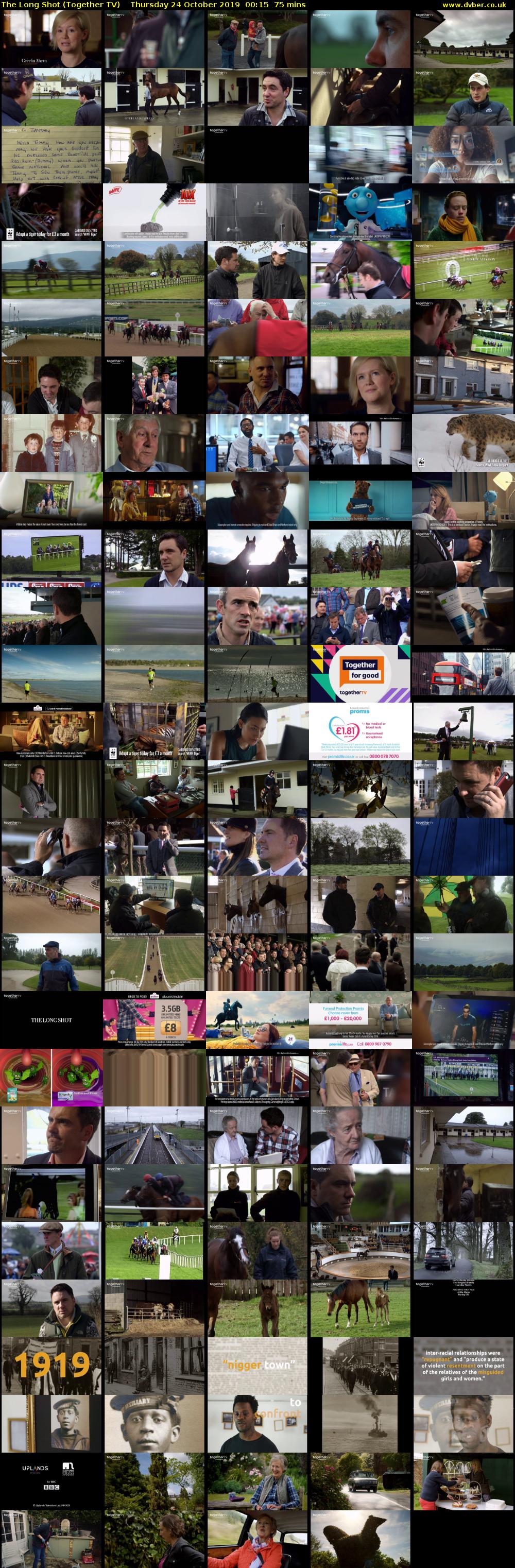 The Long Shot (Together TV) Thursday 24 October 2019 00:15 - 01:30