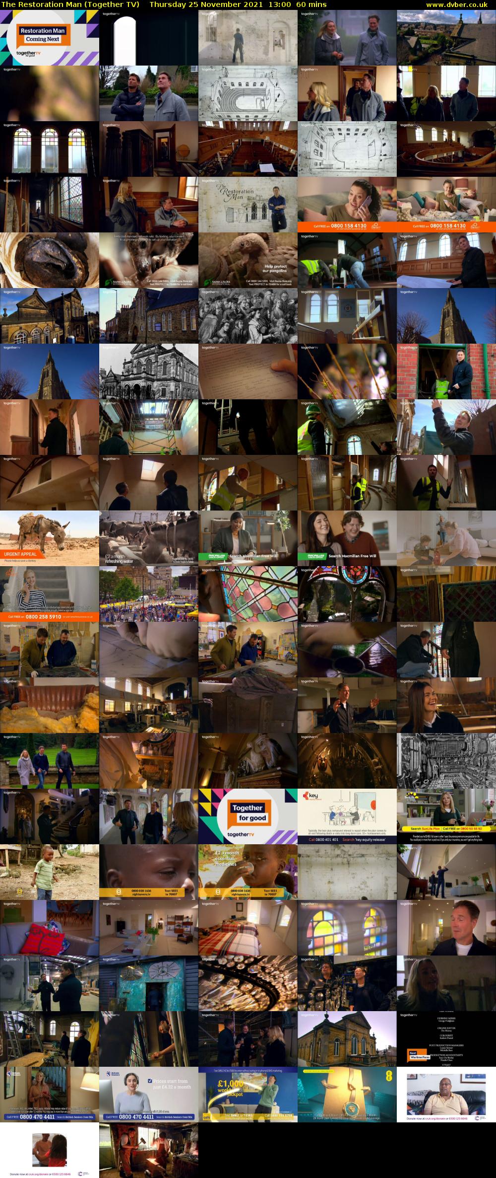 The Restoration Man (Together TV) Thursday 25 November 2021 13:00 - 14:00