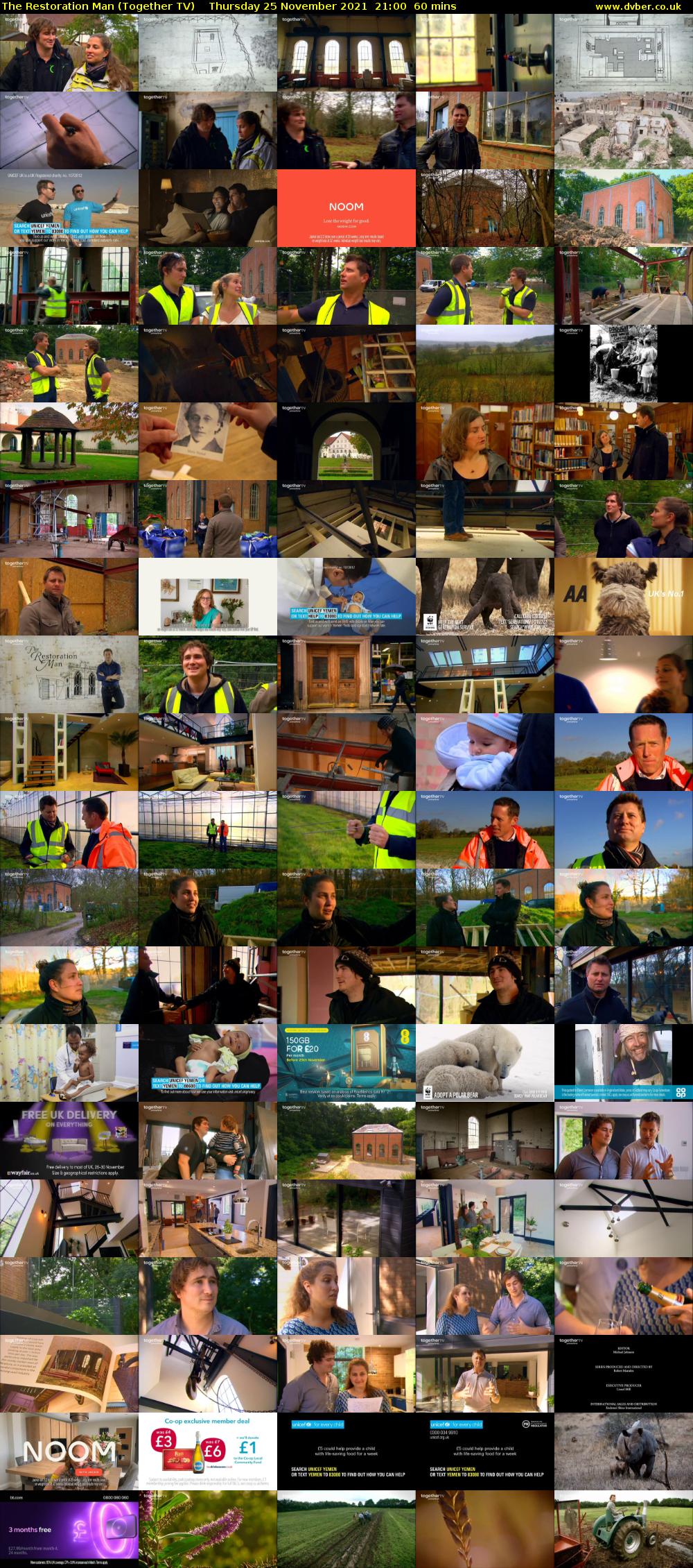 The Restoration Man (Together TV) Thursday 25 November 2021 21:00 - 22:00