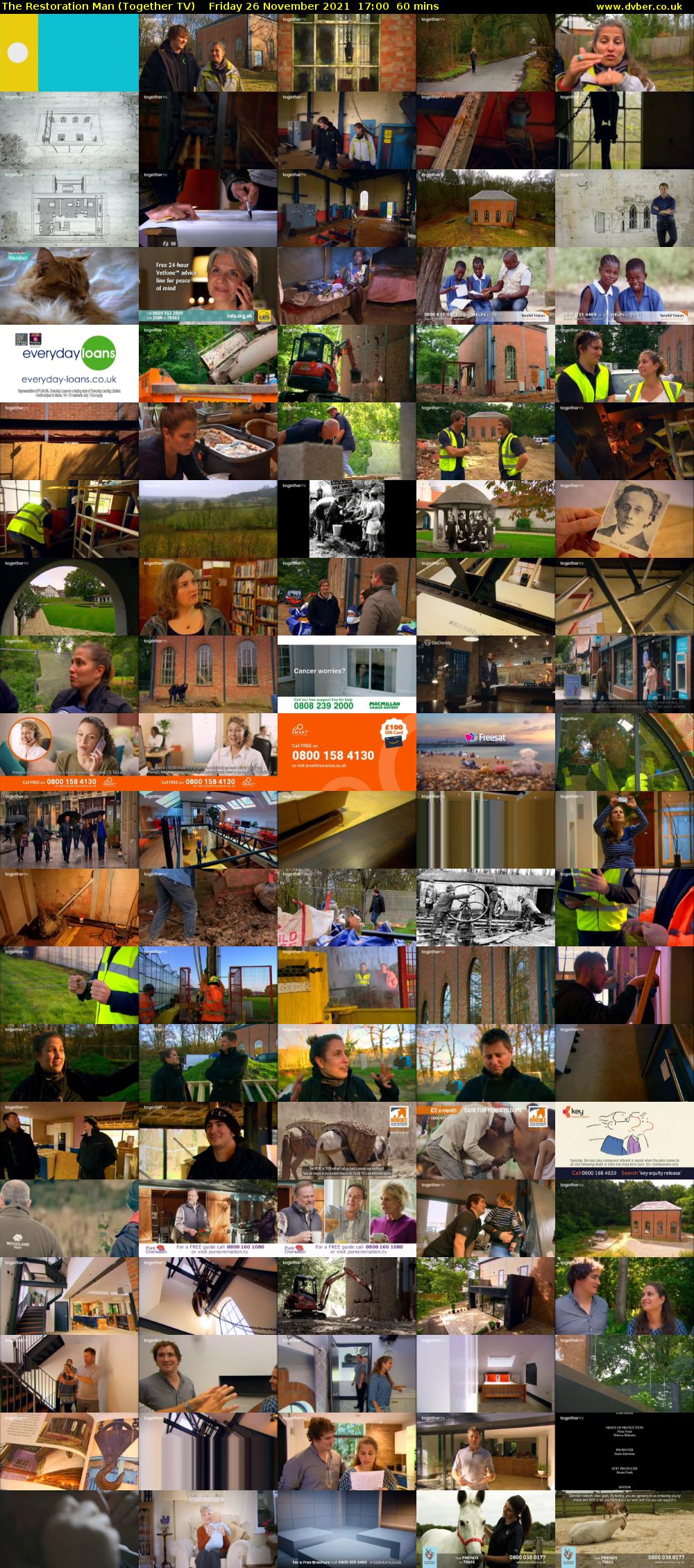 The Restoration Man (Together TV) Friday 26 November 2021 17:00 - 18:00