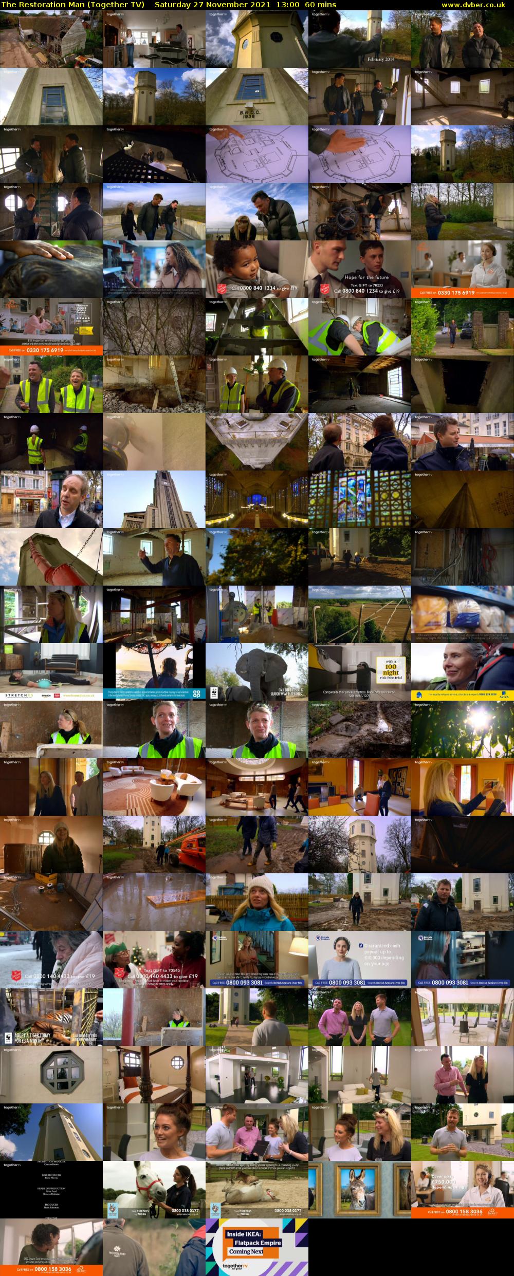The Restoration Man (Together TV) Saturday 27 November 2021 13:00 - 14:00