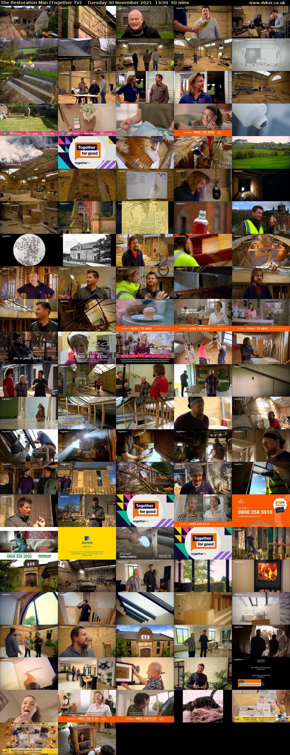 The Restoration Man (Together TV) Tuesday 30 November 2021 13:00 - 14:00