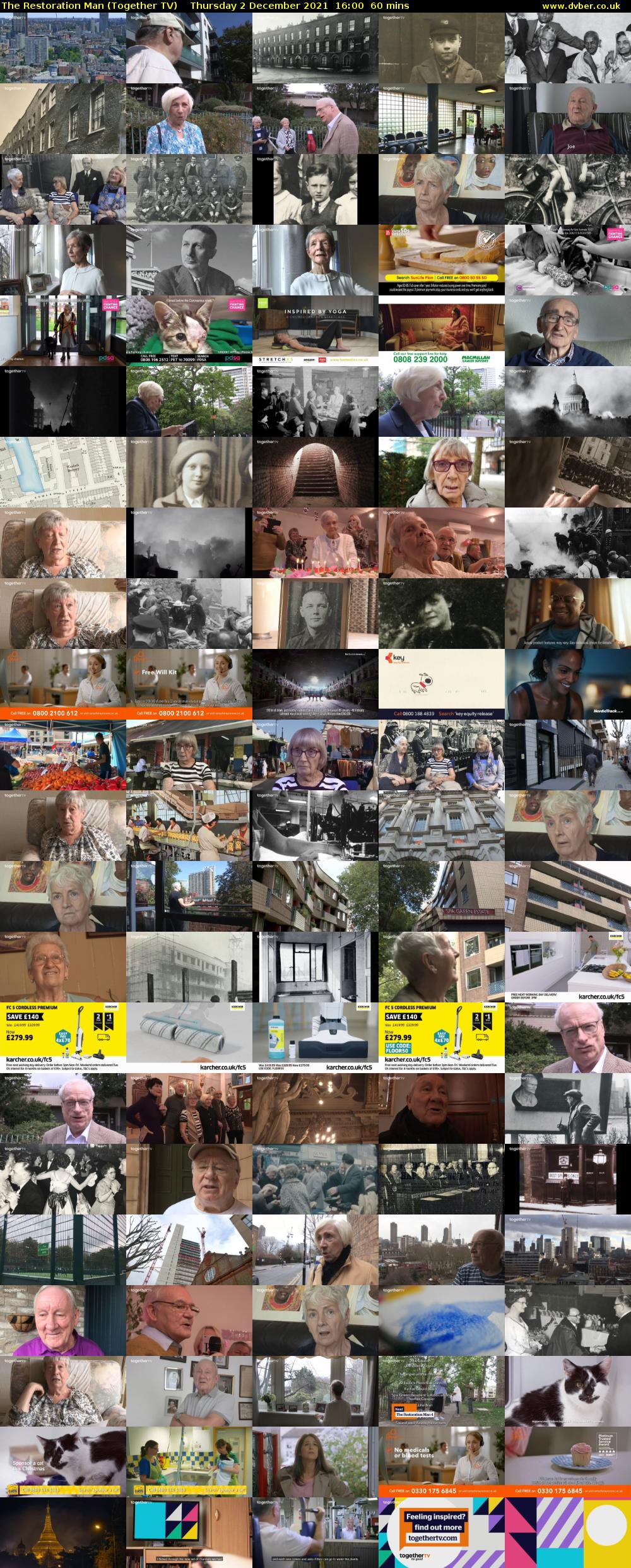 The Restoration Man (Together TV) Thursday 2 December 2021 16:00 - 17:00
