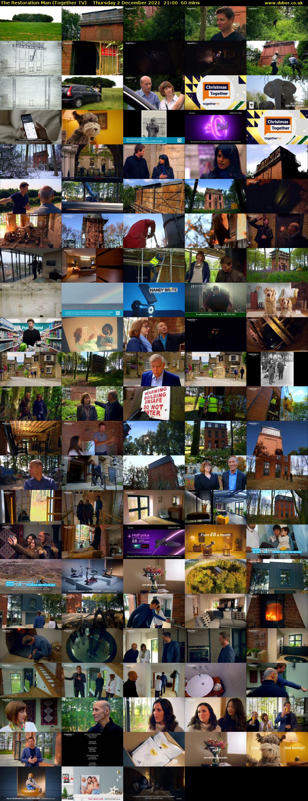 The Restoration Man (Together TV) Thursday 2 December 2021 21:00 - 22:00
