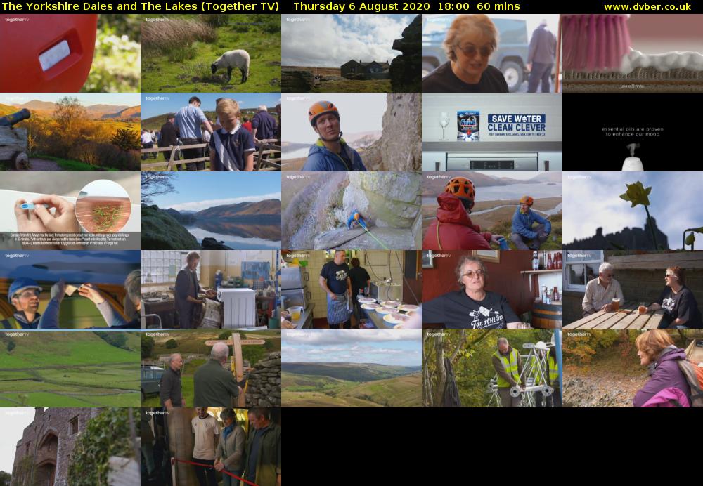 The Yorkshire Dales and The Lakes (Together TV) Thursday 6 August 2020 18:00 - 19:00