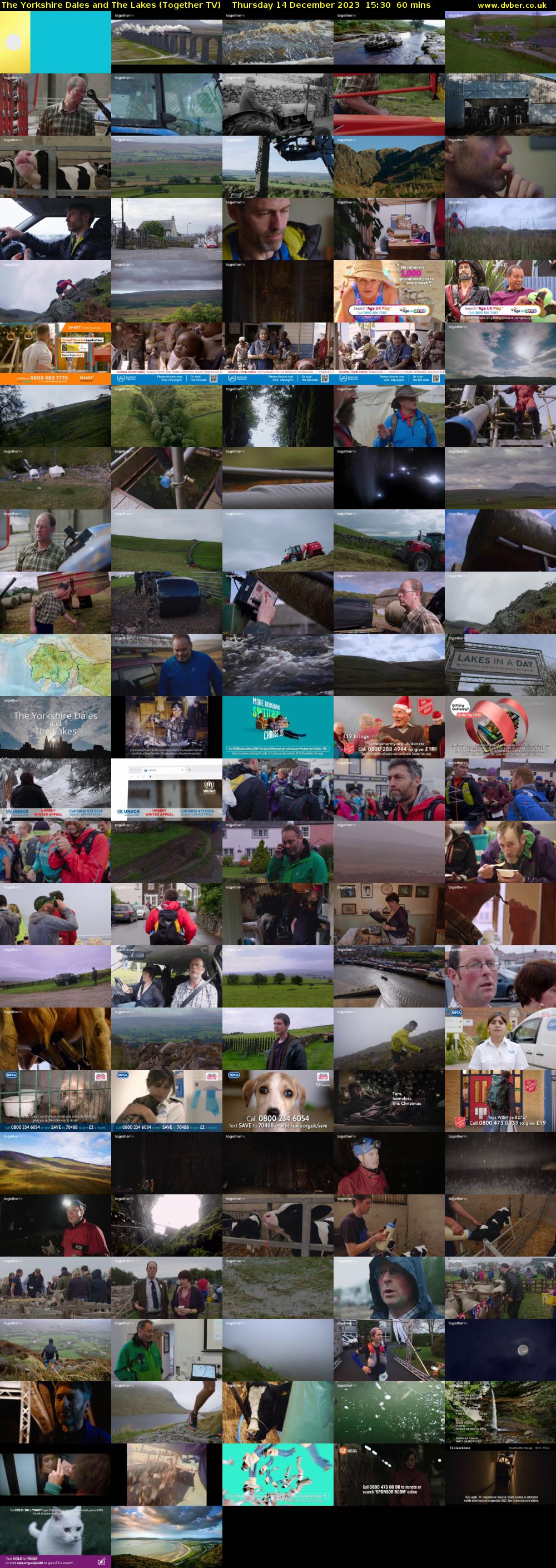 The Yorkshire Dales and The Lakes (Together TV) Thursday 14 December 2023 15:30 - 16:30