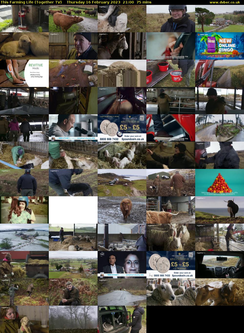 This Farming Life (Together TV) Thursday 16 February 2023 21:00 - 22:15
