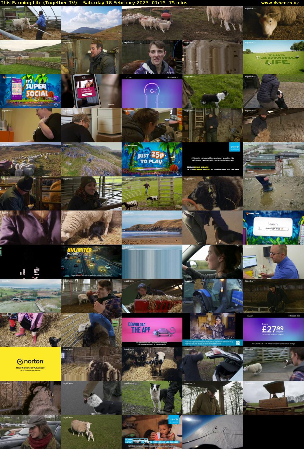 This Farming Life (Together TV) Saturday 18 February 2023 01:15 - 02:30