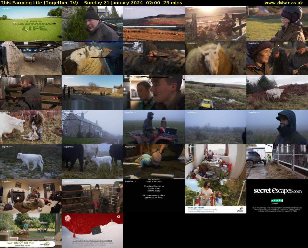 This Farming Life (Together TV) Sunday 21 January 2024 02:00 - 03:15