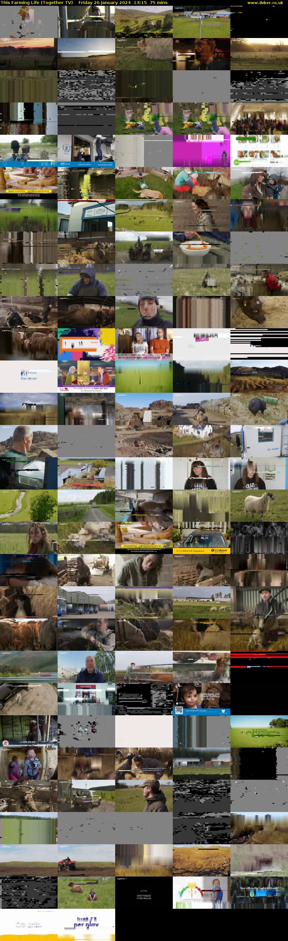 This Farming Life (Together TV) Friday 26 January 2024 13:15 - 14:30