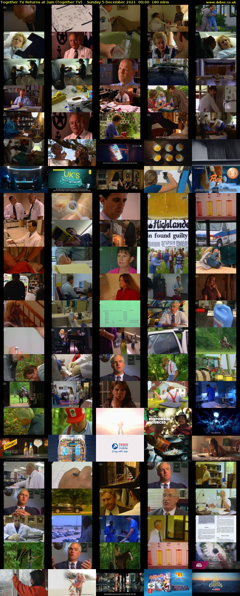 Together TV Returns at 3am (Together TV) Sunday 5 December 2021 00:00 - 03:00