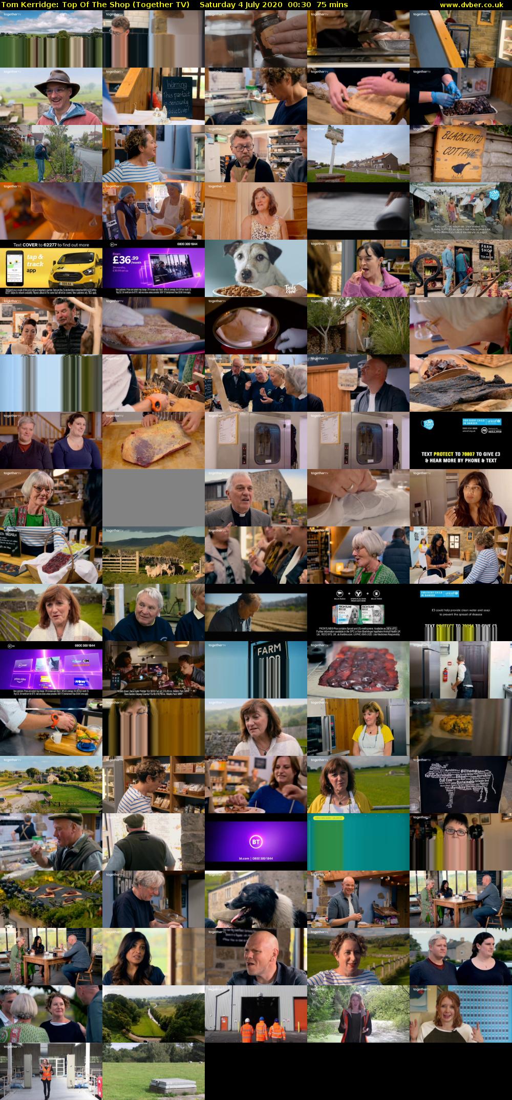 Tom Kerridge: Top Of The Shop (Together TV) Saturday 4 July 2020 00:30 - 01:45
