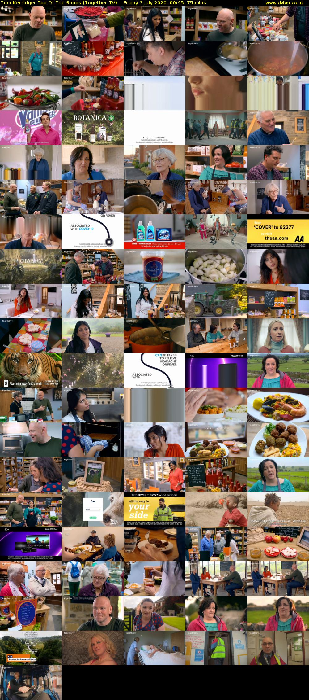 Tom Kerridge: Top Of The Shops (Together TV) Friday 3 July 2020 00:45 - 02:00