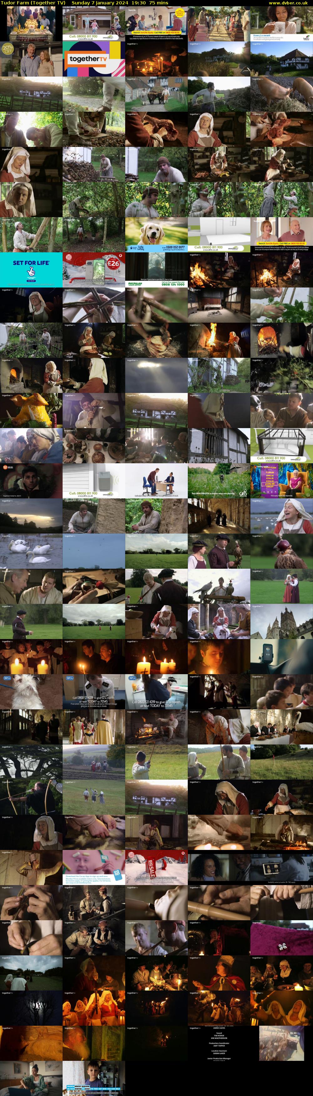 Tudor Farm (Together TV) Sunday 7 January 2024 19:30 - 20:45