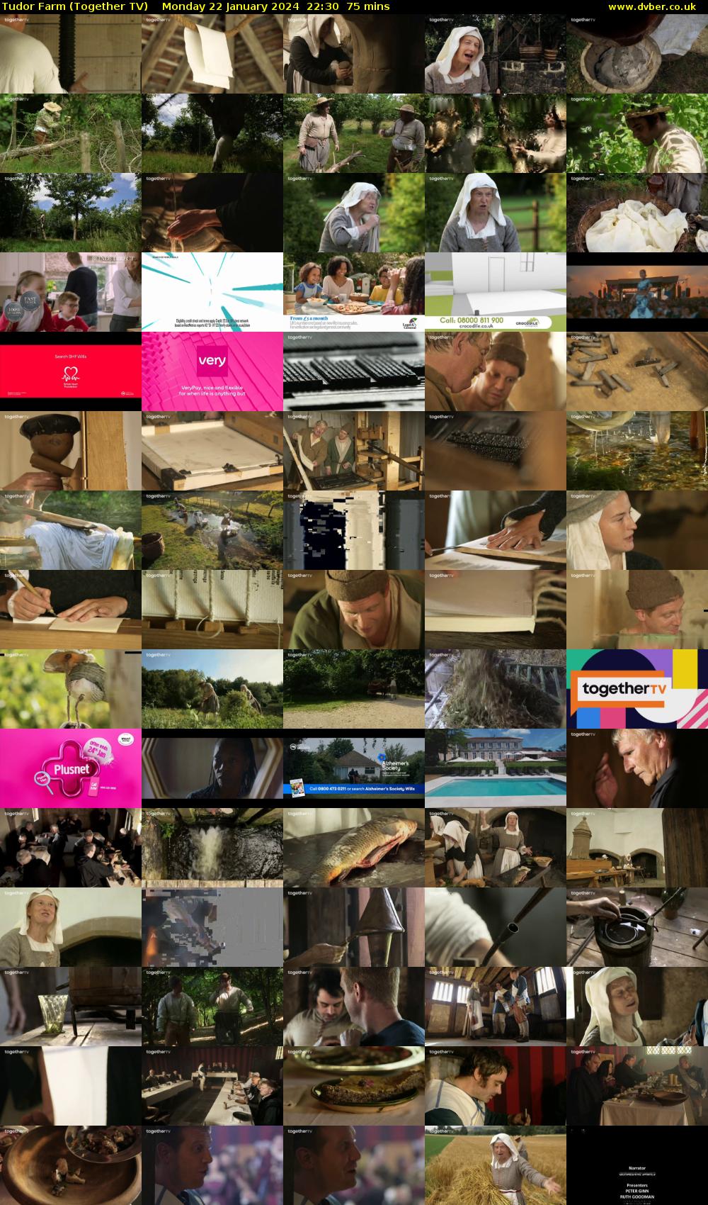 Tudor Farm (Together TV) Monday 22 January 2024 22:30 - 23:45