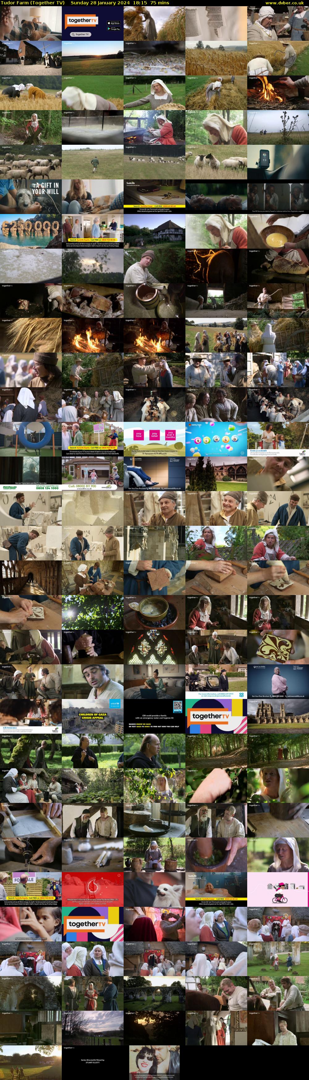 Tudor Farm (Together TV) Sunday 28 January 2024 18:15 - 19:30