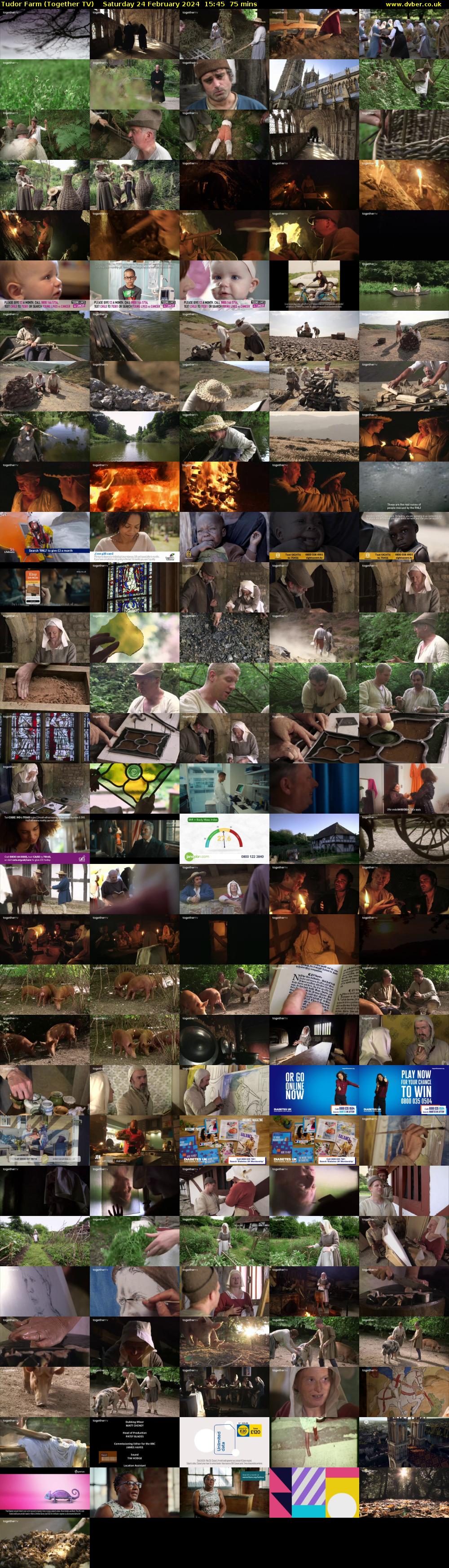 Tudor Farm (Together TV) Saturday 24 February 2024 15:45 - 17:00