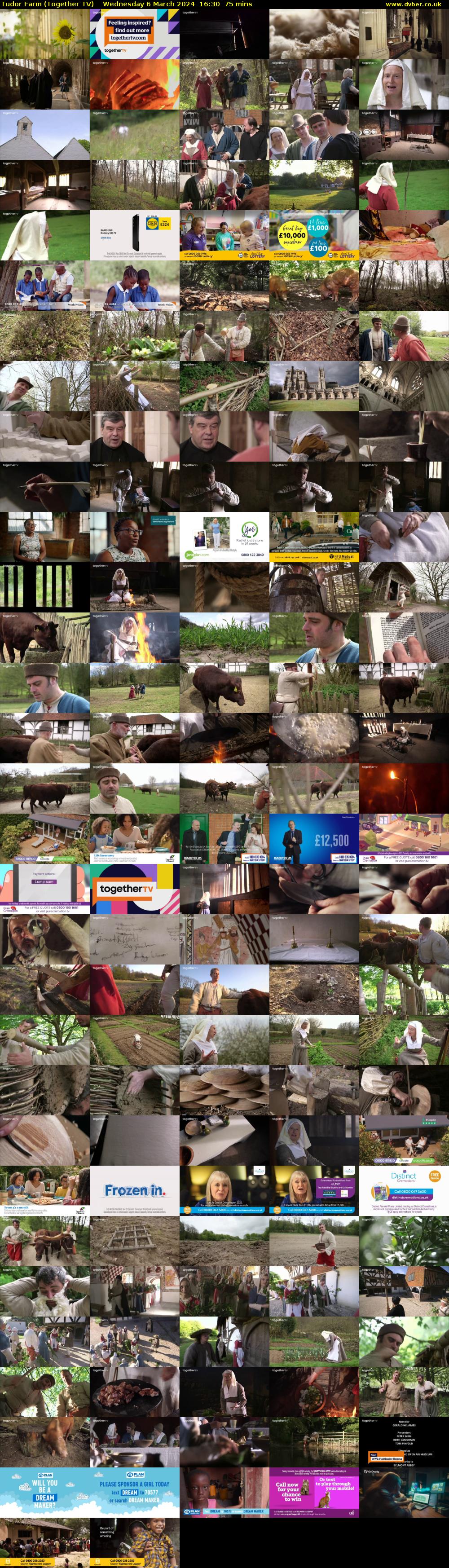 Tudor Farm (Together TV) Wednesday 6 March 2024 16:30 - 17:45