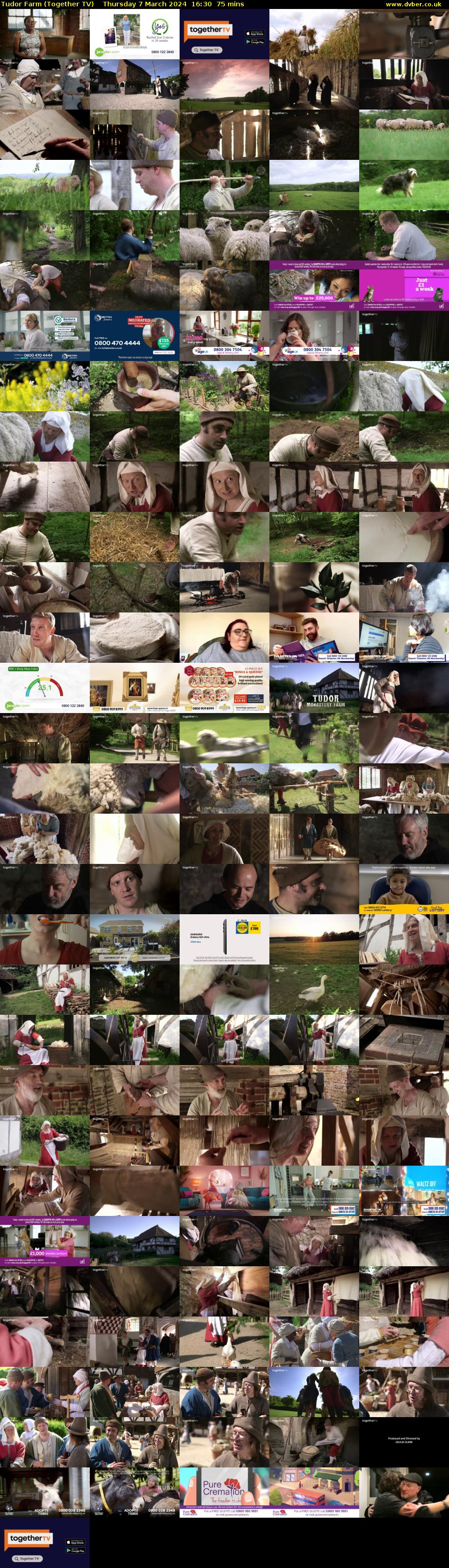 Tudor Farm (Together TV) Thursday 7 March 2024 16:30 - 17:45