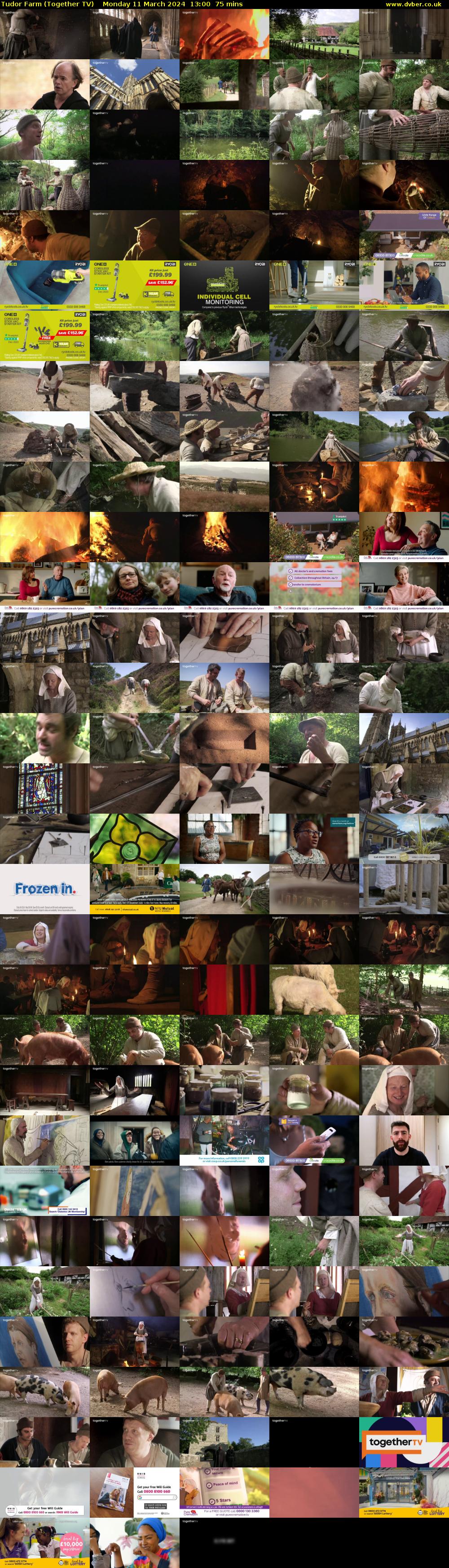 Tudor Farm (Together TV) Monday 11 March 2024 13:00 - 14:15