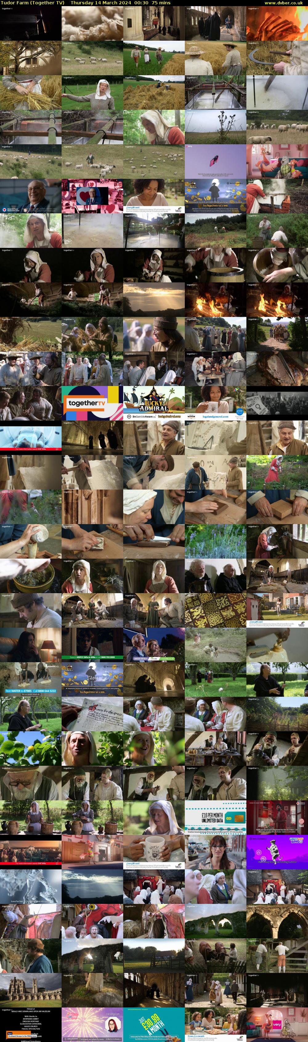 Tudor Farm (Together TV) Thursday 14 March 2024 00:30 - 01:45