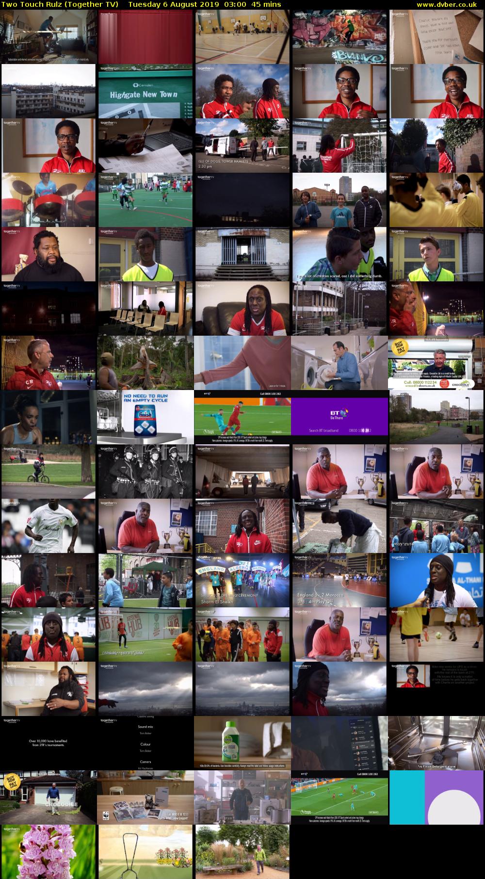 Two Touch Rulz (Together TV) Tuesday 6 August 2019 03:00 - 03:45