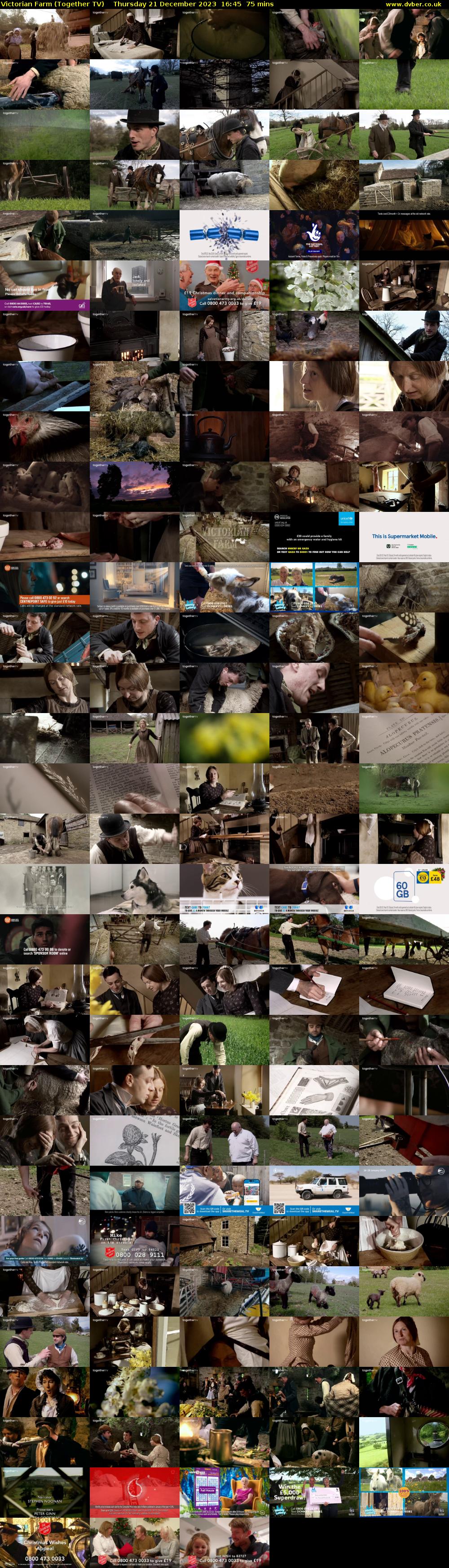 Victorian Farm (Together TV) Thursday 21 December 2023 16:45 - 18:00