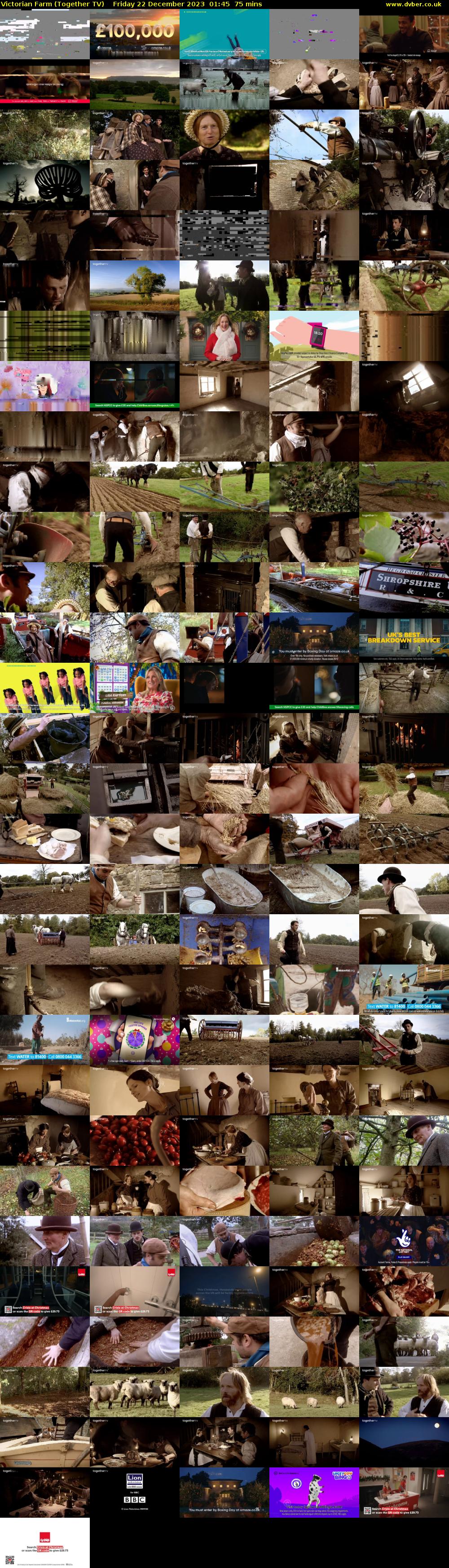 Victorian Farm (Together TV) Friday 22 December 2023 01:45 - 03:00