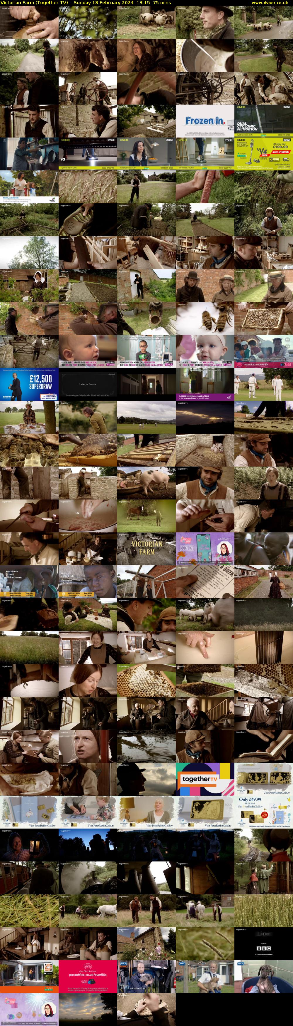 Victorian Farm (Together TV) Sunday 18 February 2024 13:15 - 14:30