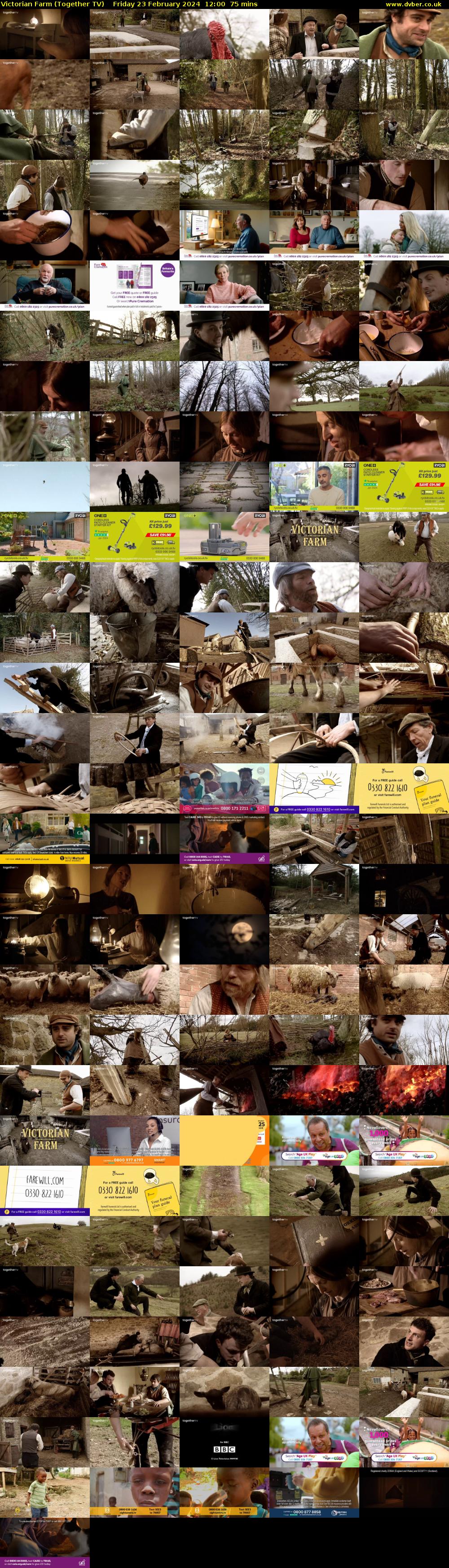 Victorian Farm (Together TV) Friday 23 February 2024 12:00 - 13:15