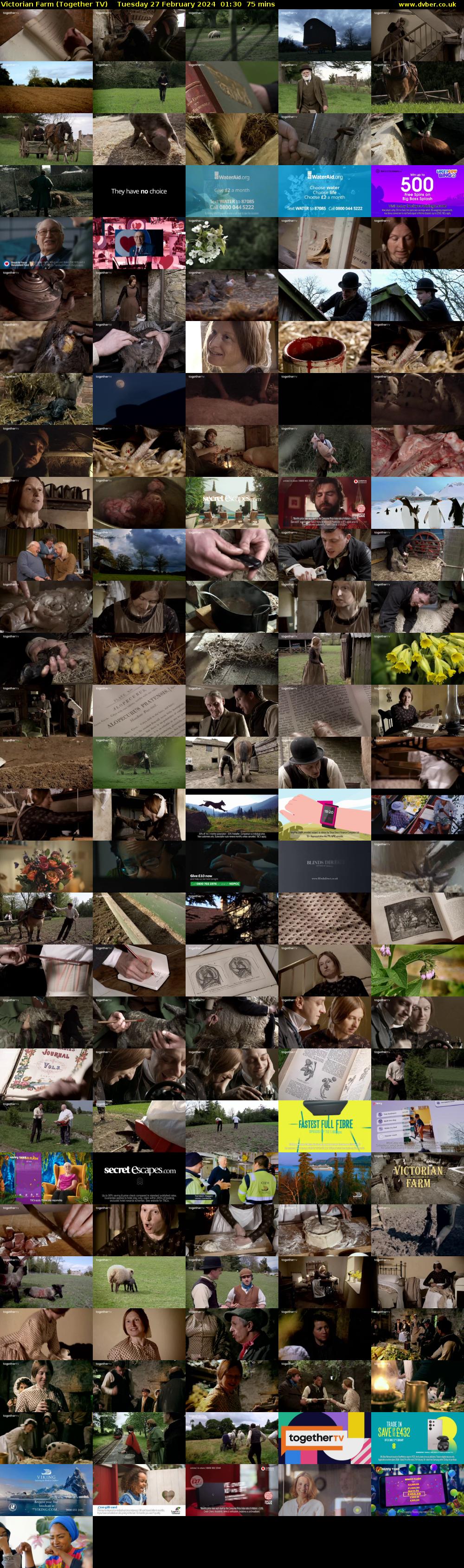 Victorian Farm (Together TV) Tuesday 27 February 2024 01:30 - 02:45