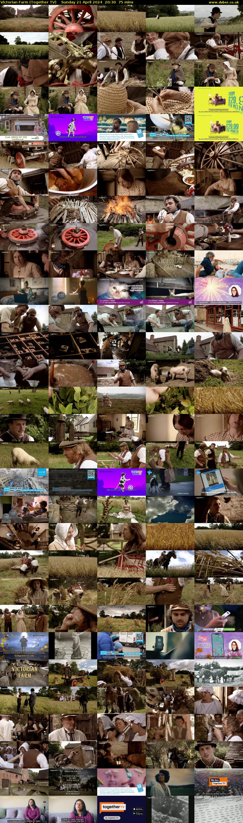 Victorian Farm (Together TV) Sunday 21 April 2024 20:30 - 21:45