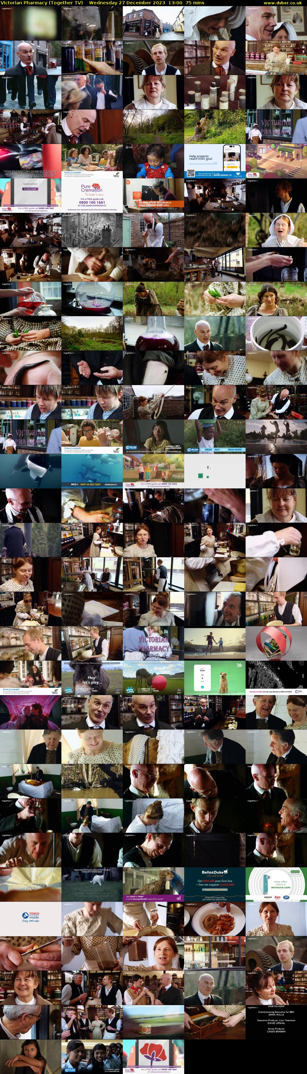 Victorian Pharmacy (Together TV) Wednesday 27 December 2023 13:00 - 14:15