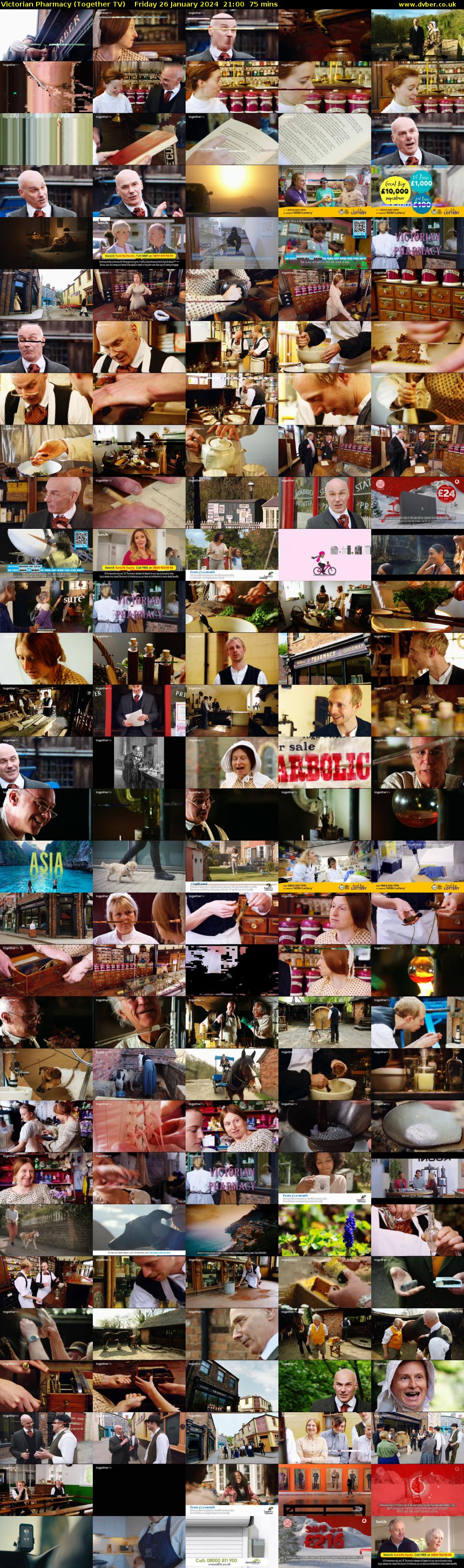 Victorian Pharmacy (Together TV) Friday 26 January 2024 21:00 - 22:15
