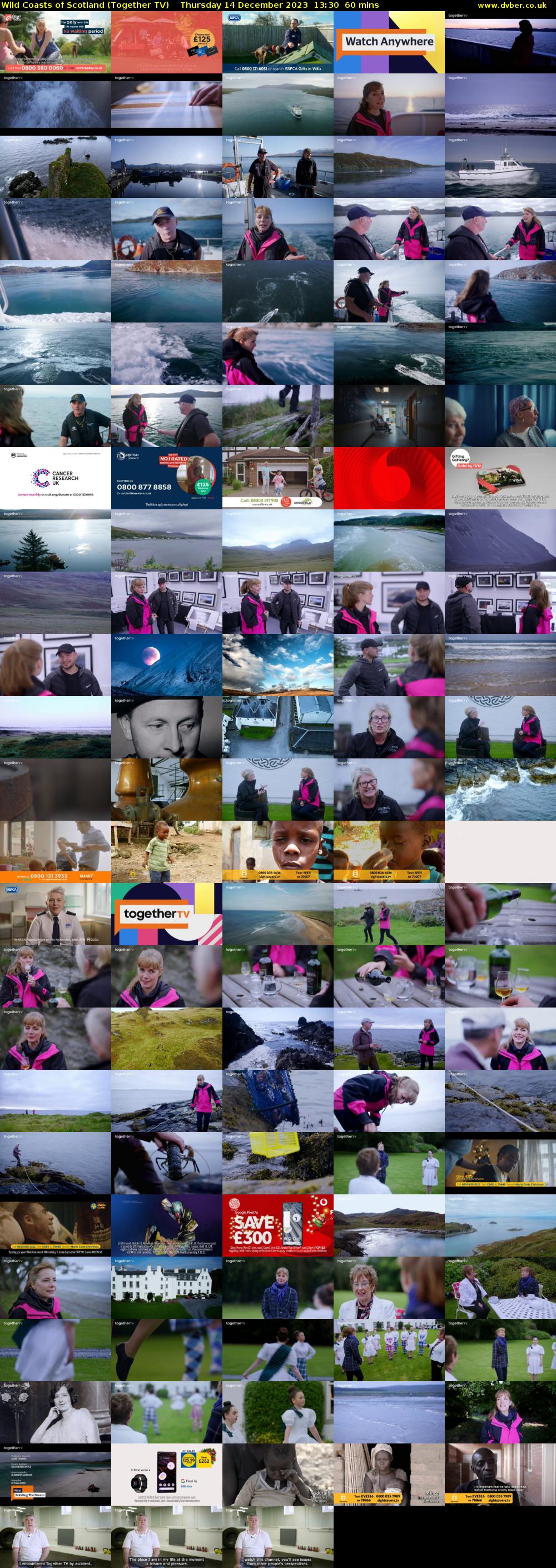 Wild Coasts of Scotland (Together TV) Thursday 14 December 2023 13:30 - 14:30
