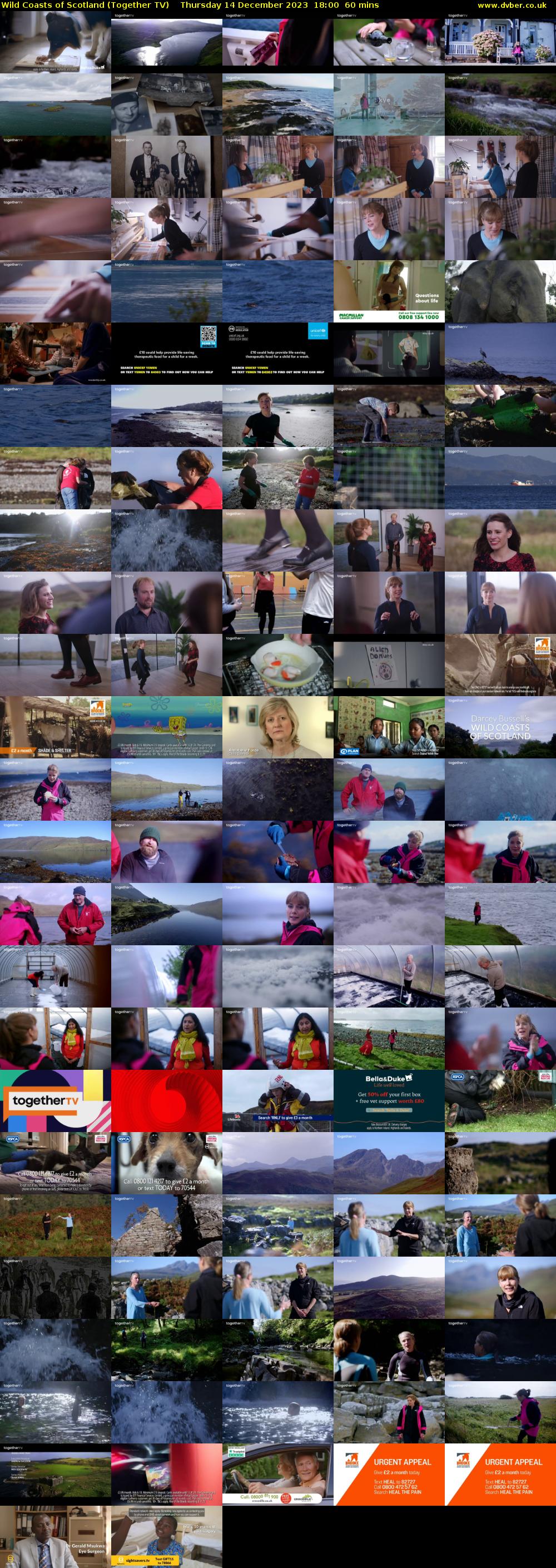 Wild Coasts of Scotland (Together TV) Thursday 14 December 2023 18:00 - 19:00