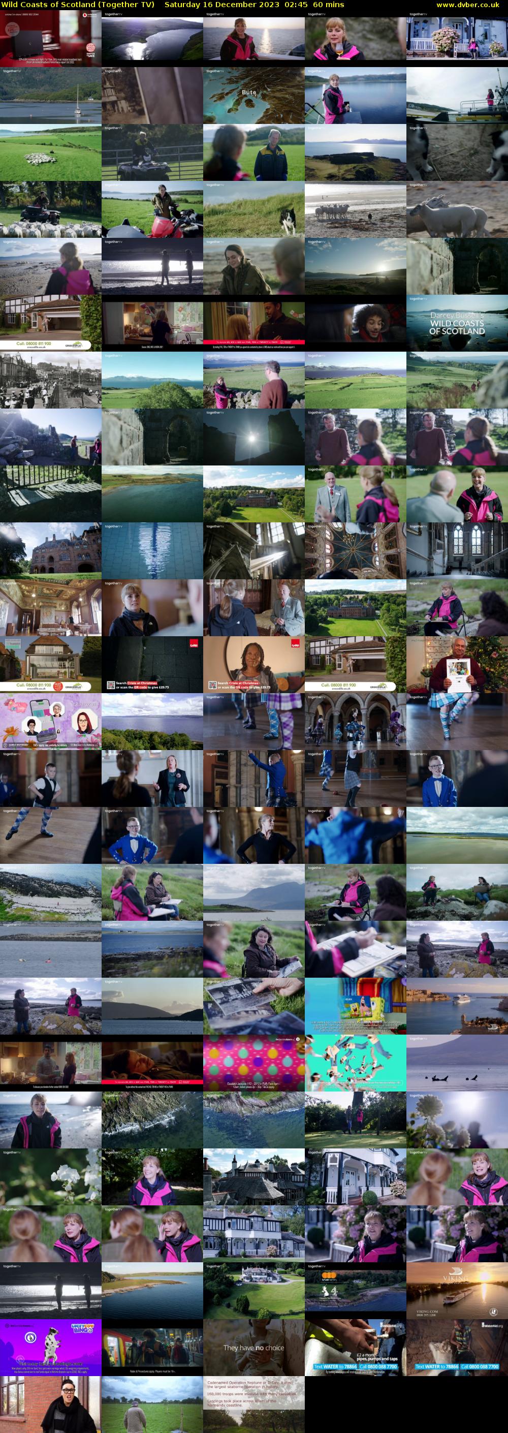 Wild Coasts of Scotland (Together TV) Saturday 16 December 2023 02:45 - 03:45