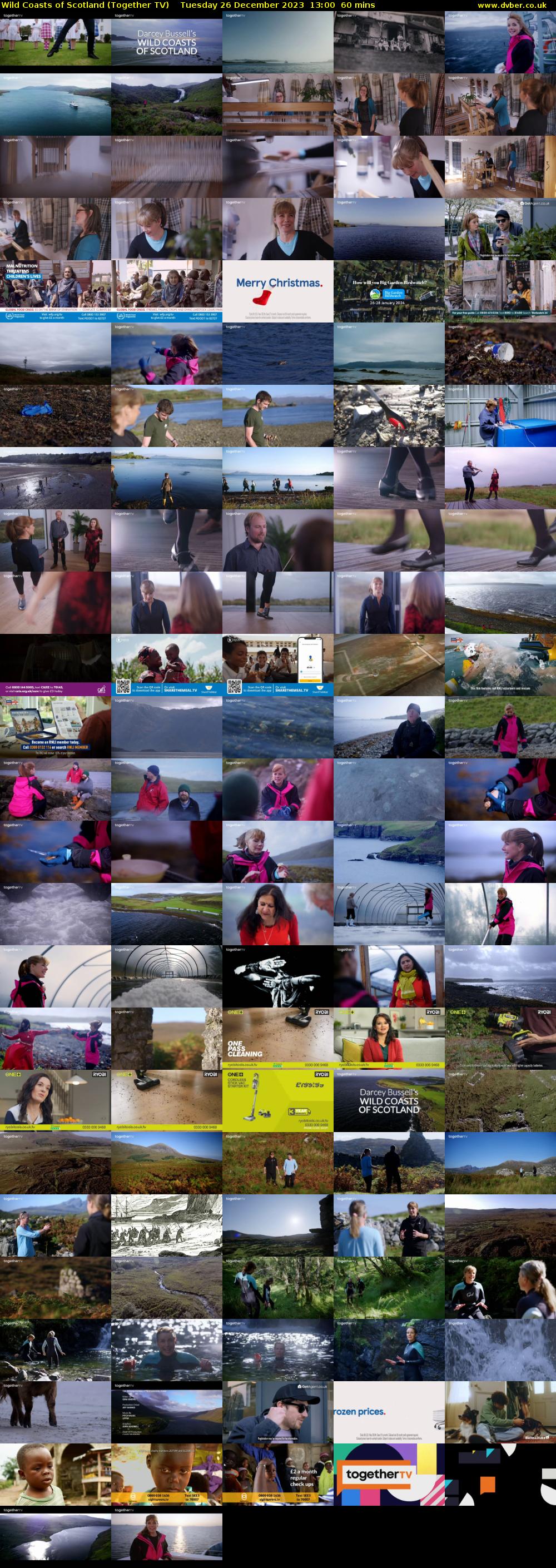 Wild Coasts of Scotland (Together TV) Tuesday 26 December 2023 13:00 - 14:00