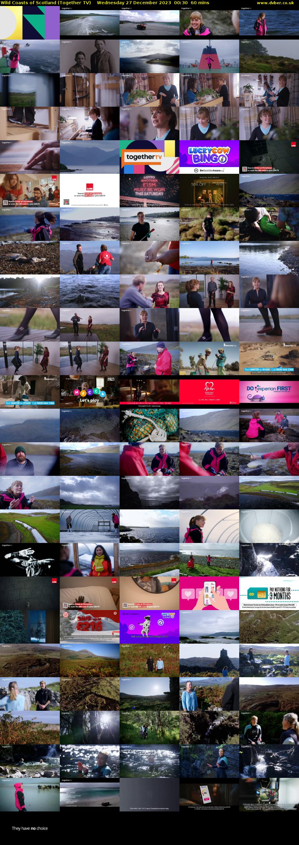 Wild Coasts of Scotland (Together TV) Wednesday 27 December 2023 00:30 - 01:30