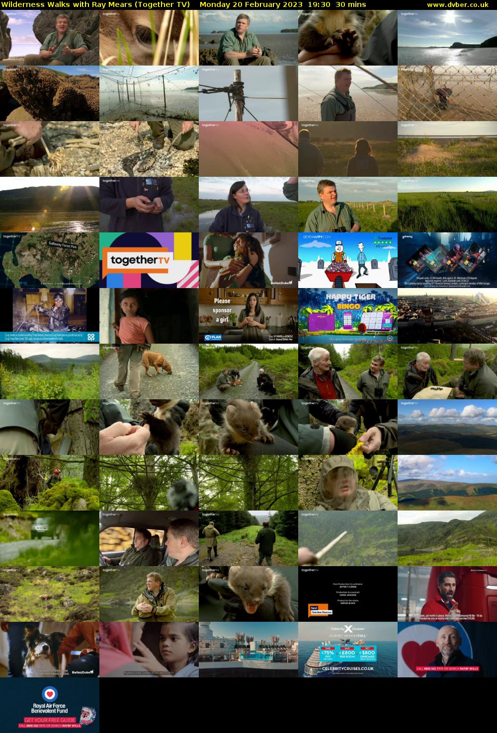Wilderness Walks with Ray Mears (Together TV) Monday 20 February 2023 19:30 - 20:00