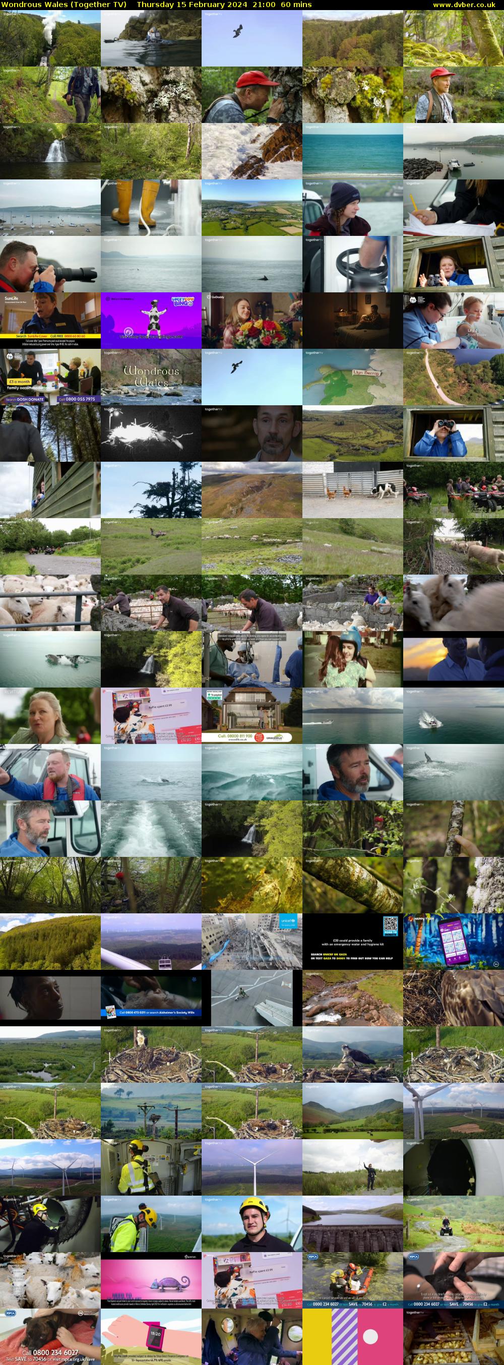 Wondrous Wales (Together TV) Thursday 15 February 2024 21:00 - 22:00