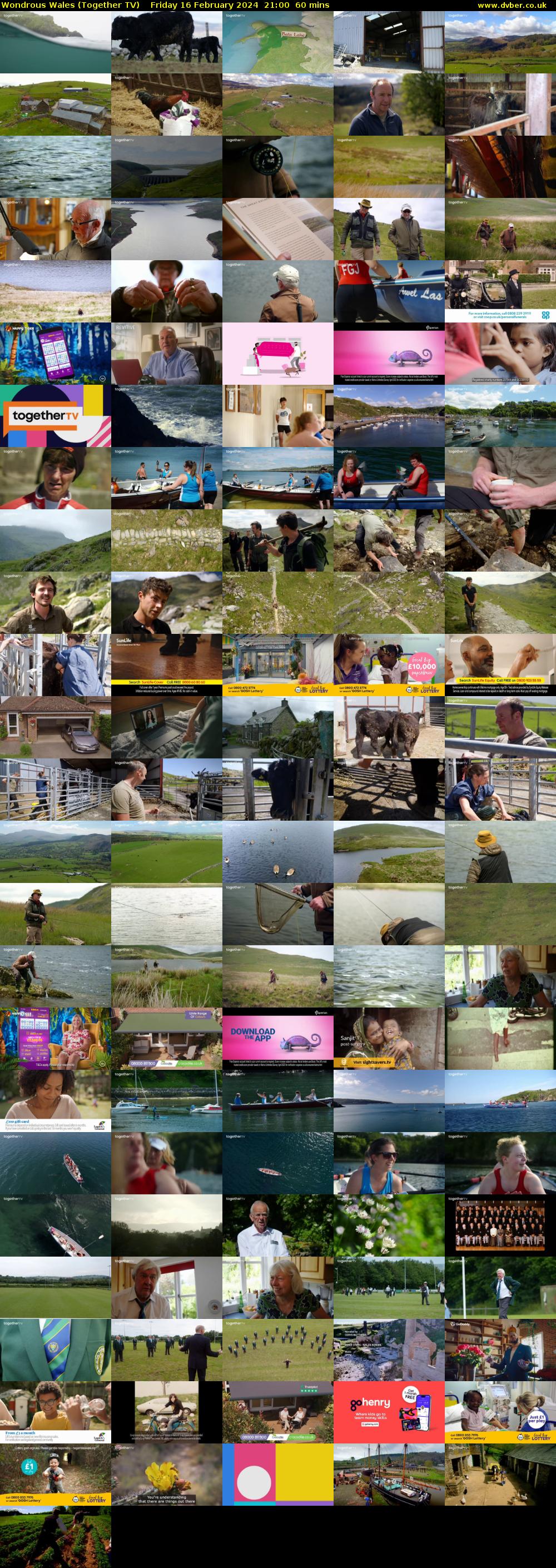 Wondrous Wales (Together TV) Friday 16 February 2024 21:00 - 22:00